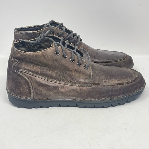 Roan Bed Stu Tobias Chukka Boots Mens 11.5 Brown Distressed Leather Ankle Shoes main image 13